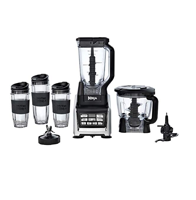 NEW Nutri Ninja BL680A Auto-IQ 1500 Watts Duo Nutrient Extraction Blender System
