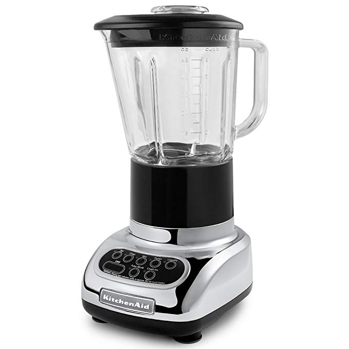 KitchenAid 5-Speed Blenders with 48-Ounce Glass Jars, Chrome