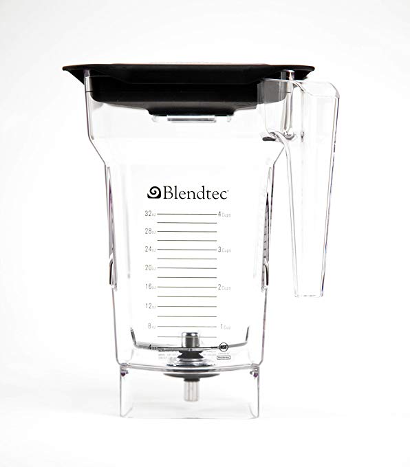 Blendtec 40-609-60 BPA Free Clear 75 Oz Four Sided Blender Jar