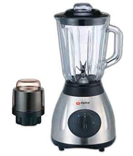 Alpina SF-1012 Electric 220V Stainless Steel Kitchen Countertop Blender with Grinder Attachment(Not for USA)