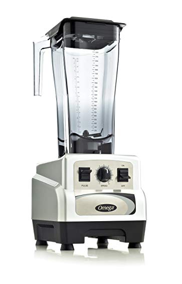 Omega BL470S 3 Peak Horse Power Commercial Blender, Variable Speed with Pulse, 82-Ounce, Silver (Discontinued by Manufacturer)