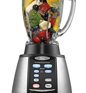 Oster Reverse Crush Counterforms Blender, with 6-Cup Glass Jar, 7-Speed Settings and Brushed Stainless Steel/Black Finish Review
