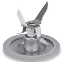 Stainless-steel ice-crushing blade
