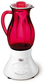 Jenn-Air Attrezzi JBL800RAAW Pearlescent-White Blender with Merlot-Red Pitcher