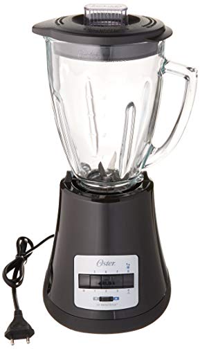 Oster BLSTMG Black 8 Speed 6-Cup Glass Jar Blender, 220 Volts (Not for USA)
