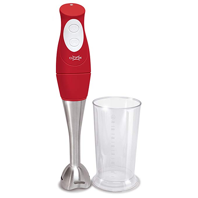 CuiZen CHB-1000R Hand Blender and Mixer, Red