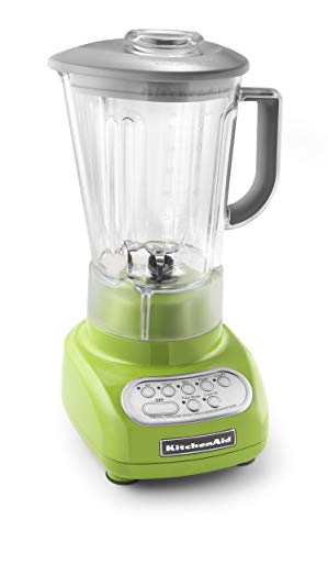kitchenaid ksb560ga 5-Speed Green Apple Color Blender with Polycarbonate almost Unbreakable Shatter Resistant Jar and an extreamely powerful Motor