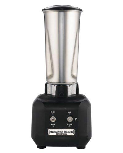 Hamilton Beach HBB250SR Commercial Rio Bar Blender with 32-Ounce Stainless-Steel Container, Black