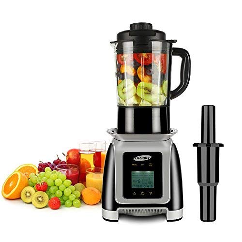 Professional Blender, JUSCHEF 35000RPMS High Speed Blender for Shakes and Smoothies, Commercial Blender for Smoothies, Heavy Duty Blender, 8 Programs with Heating Mode BPA Free Glass Pitcher