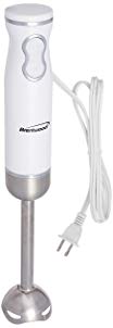 Brentwood Appliances HB-36W 2-Speed 300W Electric Hand Blender, White