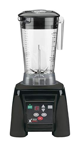 Waring Commercial MX1100XTX Hi-Power Electronic Keypad Blender with Timer and The Raptor Copolyester Container, 64-Ounce