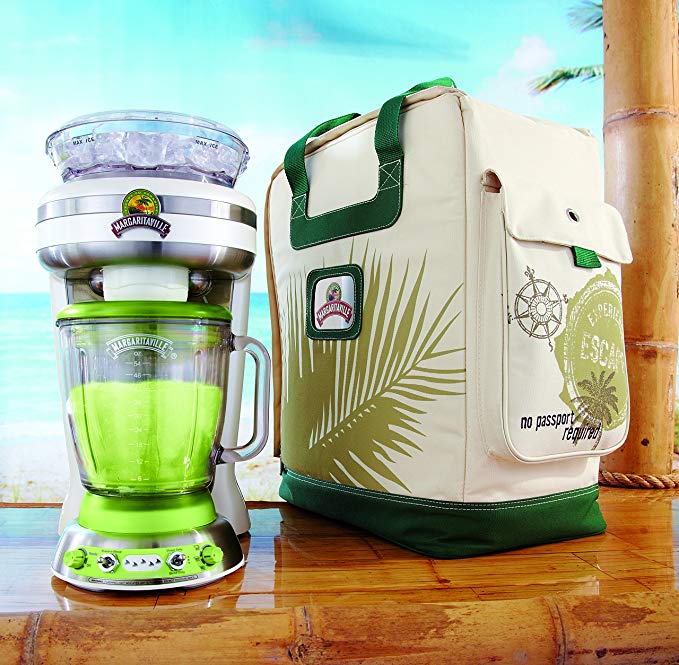 Margaritaville DM1595-000-000 Key West Frozen Concoction Maker with Jumbo Jar and Travel Bag